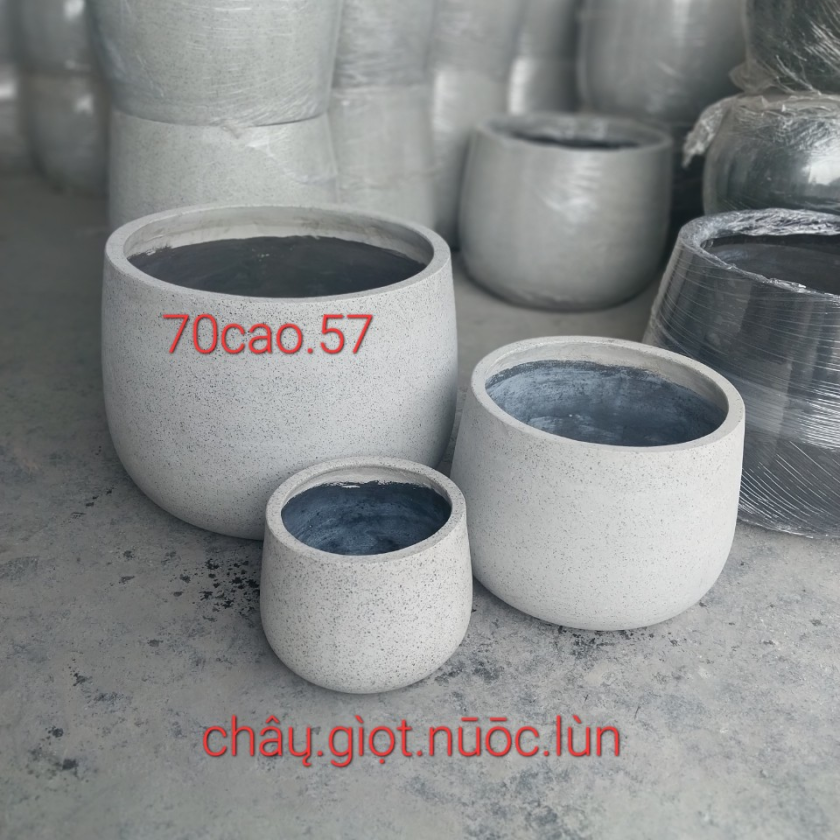 Chậu giọt nước lùn