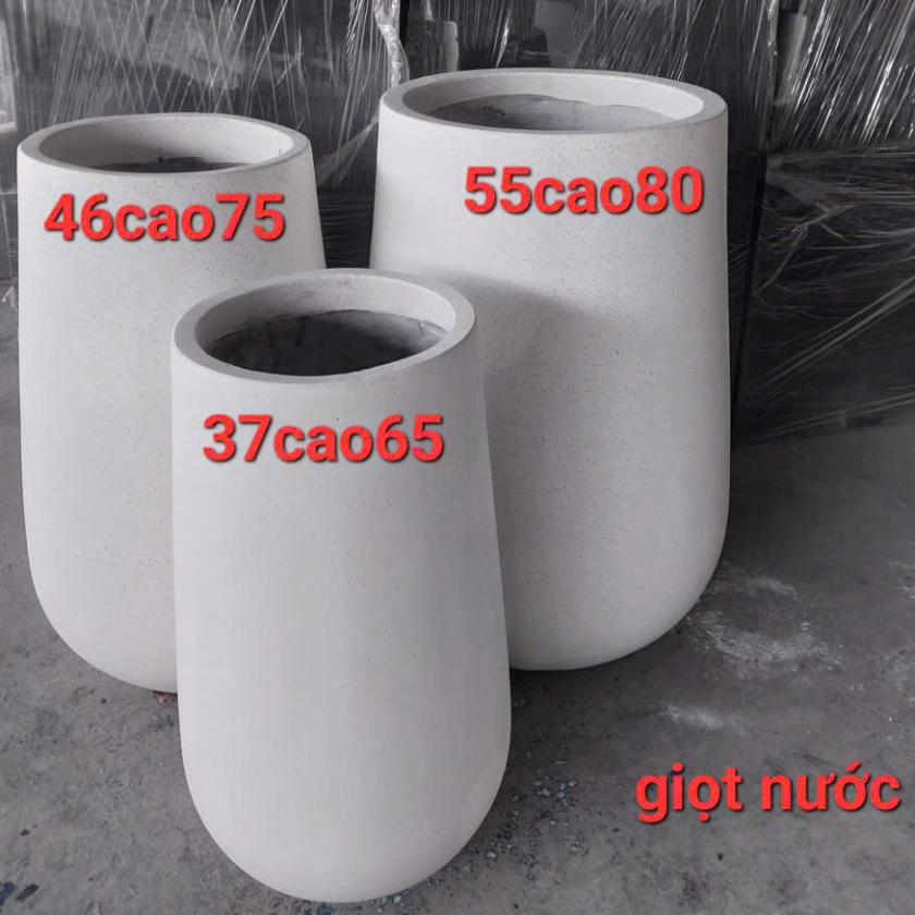Bộ 3 chậu giọt nước