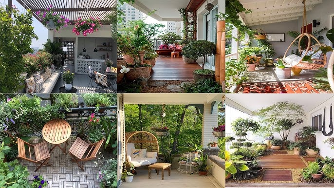 Trang trí ngoại thất bằng chậu cây cảnh - XƯỞNG SẢN XUẤT MỸ NGHỆ LONG BẢY TÀI