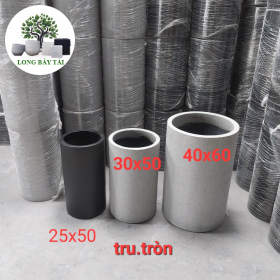 Chậu trụ tròn