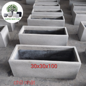 Chậu chữ nhật 30x30x100