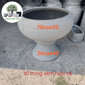 Chậu tô trong nuôi cá