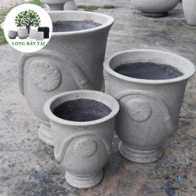 Chậu cúp bông lúa
