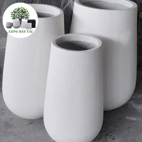 Bộ 3 chậu xi măng giọt nước